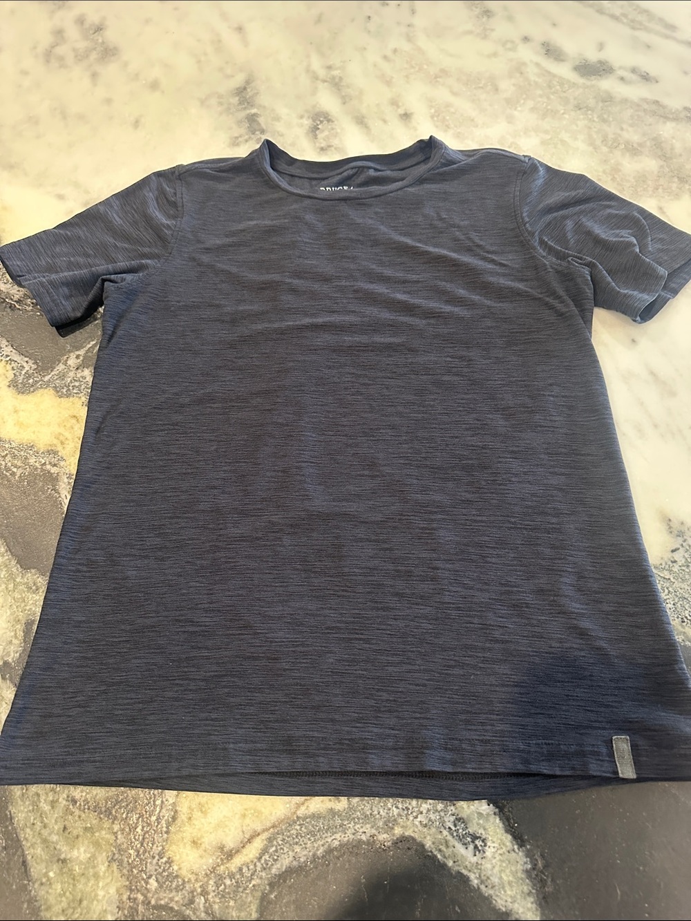 Bruce a lot YLCrew Neck T-Shirt - Gray
